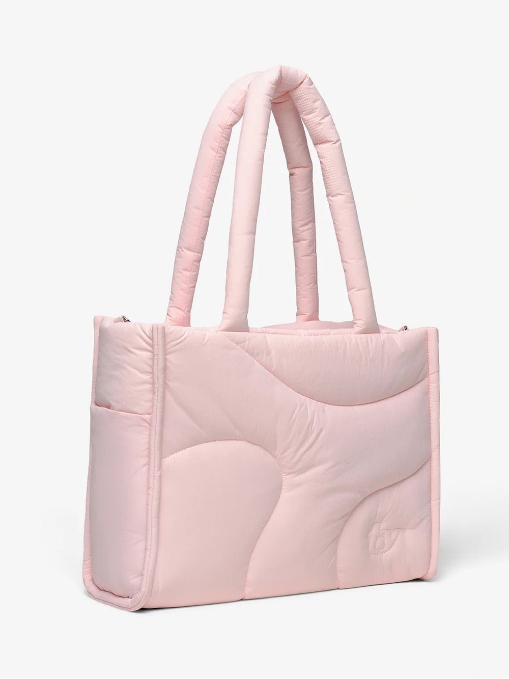 Thirty Years The Drift Quilted Work Tote Blush Pink NWT